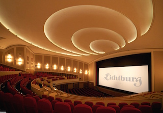 The Lichtburg, a historic cinema in the center of Essen, houses Germany's largest cinema hall with 1,250 seats.