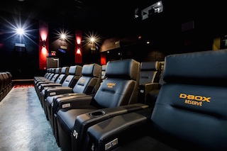 Cinema chain Hoyts is equipping four auditoriums in Melbourne and Sydney with more than 200 D-Box motion seats.