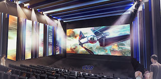 An artist's rendering of CGR Cinemas new Premium Room concept.