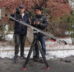 KBS used a Floatcam DC-Slider to film a documantary about food.