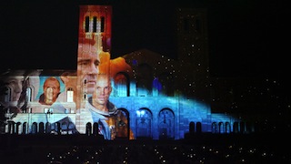 Mirada recently created a 5K projection on UCLA's Royce Hall.
