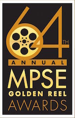 The 64th Annual MPSE Golden Reel Awards ceremony is slated for February 19.