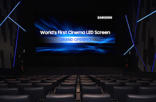 With the introduction of its LED Cinema Screen, Samsung has disrupted the professional cinema market.