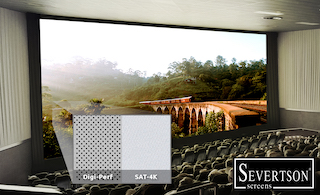 Severtson Screens will feature its cinema screens and coatings during the 2023 CinéShow, August 28-30 in Dallas and ShowSouth, August 22-24 in Lake Lanier Islands, Georgia.