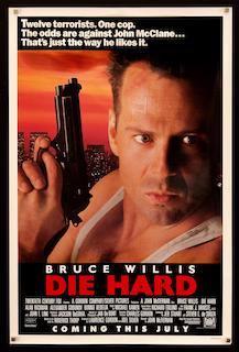 Die Hard has been named the UK’s favorite action movie of all time, according to new national research. The 1988 all-out-action classic, starring Bruce Willis as a New York City police detective, took 18 percent of the vote, beating out competition from Steven Spielberg’s Raiders of the Lost Ark and Tom Cruise favorite Top Gun (13 percent), according to the nationwide study carried out by Showcase Cinemas.