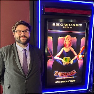 To celebrate the release of Spider-Man: Across the Spider-Verse, Showcase Cinemas in the UK is giving a Spider-Man super-fan the chance to win a unique custom-made film poster. The artwork, created by Lewis Richards, 29, a manager at Showcase Cinema de Lux Nottingham, is on display in the foyer at the cinema, and is being offered as a one-of-a-kind prize for the ultimate Spider-Fan to win.