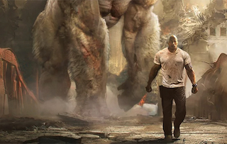 The monster-sized action adventure Rampage is coming to theaters in the 4DX and ScreenX formats.