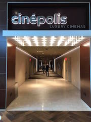 Cinépolis Luxury Cinemas in San Mateo, California installed its first ScreenX format auditorium in time for the December 13 opening of Sony Pictures Entertainment's Jumanji: The Next Level.
