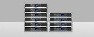 QSC is now shipping its DPA-Q Series network power amplifiers four- and eight-channel models.