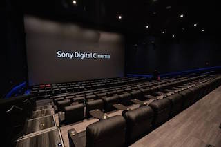 Galaxy Theatres Sony PLF auditorium in Las Vegas.