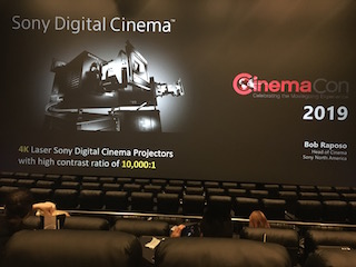 Sony announced that it was entering the PLF market in conjunction with Galaxy Theatres.