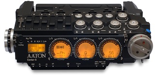 The Aaton Cantar X3 audio field recorder.