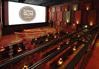 RSB Cinemas' newest venue in Eindhoven, Cinema Gold, features Alcons pro-ribbon 7.1 channel surround sound systems and Barco Flagship laser cinema projectors.