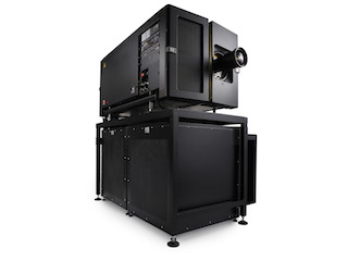 The Barco DP4K-60L laser projector.