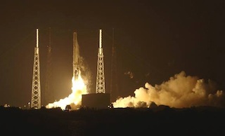 A Codex 4K recorder has been launched into space.