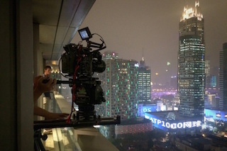 DP Philipp Blaubach used Cooke Anamorphic/i lenses on Arri Alexa digital cameras to capture the modern architecture and dazzling night skyline of Shanghai.