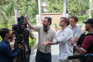 On location in India