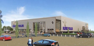 An artist's rendering of the Kinepolis Breda, the Netherlands, Europe's first all-laser cinema.