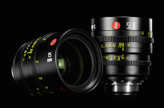 The newest members of the Leica cine lens family of primes.