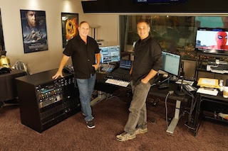 Foley artist Gary Hecker and Foley mixer Randy Singer.