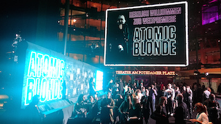The Universal Pictures International release Atomic Blonde had its world premiere July 17 at Theater am Potsdamer Platz.