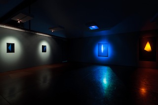 An exhibit of holograms by James Turrell