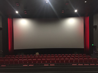 Bow Tie’s Ultimate Annapolis Mall 11 in Annapolis, Maryland. Cinema Pro provided and installed the complete front end, including the screen, curtains, maskings and lighted side curtains and also did the wall drapery.