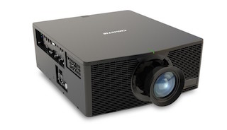 Christie said today that it will introduce new RGB laser technology  at CineEurope 2020. Pictured is a Christie 4K10-HS RGB laser projector.