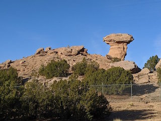 Camel Rock Studio is named after a natural rock monument located nearby.