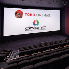Toho Cinemas has selected Cinionic laser cinema projection for its new Tachikawa location, which opened in September. The theatre is the first Cinionic laser site for Toho Cinemas, one of Japan’s largest exhibitors with more than 679 screens across 72 locations and will include Barco Series 4 and Barco Smart laser units.