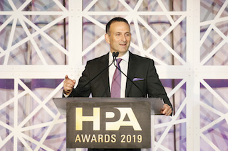 The Hollywood Professional Association has opened the call for entries in creative categories for the 2020 HPA Awards. HPA president Seth Hallen.
