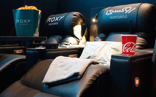 Roxy Cinemas chose NEC 4K RB laser projection systems to equip its new boutique multiplex at Al Khawaneej in Dubai, United Arab Emirates, which is finally opening after a series of delays caused by COVID-19.