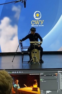 Filmed at the Cherokee Nation COVID Response Virtual Soundstage, the production brings Sequoyah to life through real-time graphics and the voice and movements of first-language Cherokee speaker Steve Daugherty.