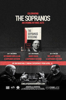 CineLife Entertainment, a division of Spotlight Cinema Networks, today announced Sopranos Sessions: A Special Theatrical Triple Feature, coming exclusively to theatres on May 19, in celebration of the beloved HBO series The Sopranos.