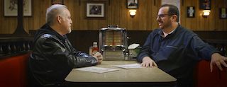 In the first film, My Dinner with Alan: A Sopranos Session, acclaimed TV critics Matt Zoller Seitz and Alan Sepinwall discuss the state of television, psychiatry, gangsterism, their 20-year friendship, and covering The Sopranos for the Newark Star-Ledger, Tony Soprano’s hometown paper.