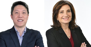 DGene is led by chief technology officer Jason Yang, left, and senior vice president Helena Packer.