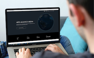 Arts Alliance Media has launched a new, ultra-modern website to represent both its market-leading position and the brand’s revitalized look and feel.