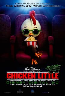 Disney's Chicken Little 3D has earned a spot in digital cinema history.