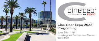 Cine Gear Expo, the cine-centric event series dedicated to the technology and art of professional filmmaking and content creation for more than 26 years is coming back, full power with exhibits, film competition, seminars, screenings, and more. Cine Gear is being held June 9-12 at the Los Angeles Convention Center.