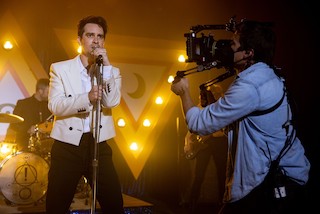 For Panic! At the Disco’s music videos for its new album Viva Las Vengeance, cinematographer Eric Bader and director Brendan Walter took up the task creating unique videos that would make up the different acts of this rock opera. With 12 songs on the album and a tight deadline for the videos, Bader and Brendan trimmed the project to a more manageable six videos.