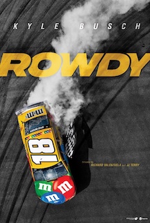 Fathom Events is bringing the acclaimed documentary Rowdy to theatres nationwide on June 29. The film provides a special look at famed NASCAR driver Kyle Busch’s unmatched talent and singular determination to win at everything while giving candid insights from family, friends and team personnel on his life and career. Busch confronts his physical limits when he sustains a potentially career-ending wreck in 2015, only to find a path to win the series championship that same season. His journey is ranked as one of the greatest sports comebacks of all time.