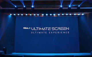 RealD has installed its Ultimate Screen in 500 auditoriums worldwide. The latest and 500th Ultimate Screen is located at the Wanda Cinema Xiamen Guankou.