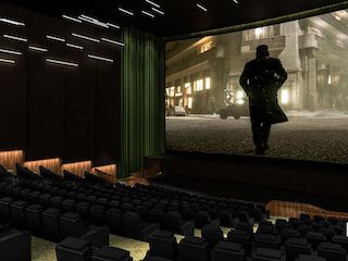 The movie theatre chain Roxy Cinemas in the Dubai Hills Mall is installing what it says is the Middle East’s biggest ever cinema screen. The company says the screen measures 423 square meters, which is twice the size of a tennis court.