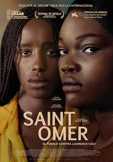 Saint Omer showcases the prejudices and preconceptions surrounding a crime that goes beyond all comprehension while subtly weaving the issue of racism. It chronicles the journey of young novelist Rama, who attends the trial of Laurence Coly, a young woman accused of killing her 15-month-old daughter. 