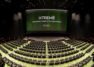 Scrabble Entertainment has installed Volfoni’s SmartCrystal Diamond Dual 3D technology at Roxy Cinemas in the Dubai Hills Mall in Dubai. The theatre claims the Middle East’s largest cinema screen a Harkness Spectral 240 curved cinema screen, that is 28 meters wide and 15.1 meters high.