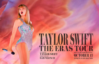 AMC Theatres Distribution and AMC Entertainment have announced that after an unprecedented domestic box office performance, and following a strong opening week in China, Taylor Swift | The Eras Tour concert film is officially the highest grossing film in box office history among concert films and documentary films.