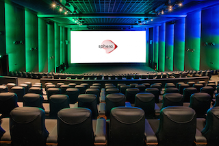 Greek exhibitor Village Cinemas has opened the first Sphera auditorium, CinemaNext’s new premium format cinema concept, at its theatre at The Mall of Athens. Photo by Nikos Karanikolas.